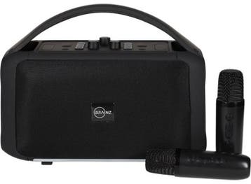 BRAINZ Karaoke Speaker XXL - Inclusief Microfoons, Verzenden, Nieuw
