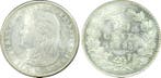 Koningin Wilhelmina 25 cent 1895 m.m.t. recht MS64 PCGS, Verzenden, Zilver, 25 cent, Koningin Wilhelmina
