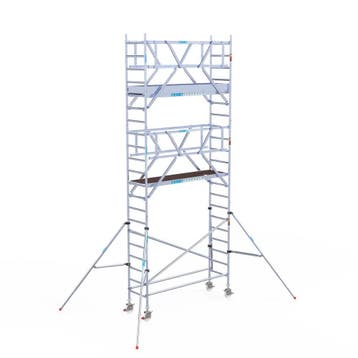 Rolsteiger Professional 75x250 7,2m werkhoogte vrijstaand, Verzenden, Nieuw, Rolsteiger of Kamersteiger, 5 meter of hoger