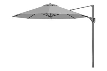 Platinum Voyager Ronde Zweefparasol T1 3m. - Light Grey, Verzenden, Nieuw, Zweefparasol, Kantelbaar