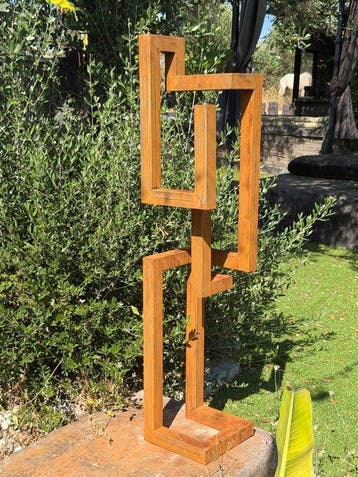 Ana Lucia B.M - Sculpture Corten - XL