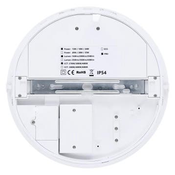 LED Plafondlamp Nomos IP54 Ø28cm - 13W/18W/24W en 2700K/3.., Ophalen of Verzenden, Nieuw