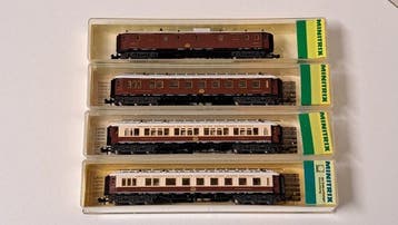 Minitrix N - 13179, 13180, 13181, 13182 - Modeltrein, Nieuw