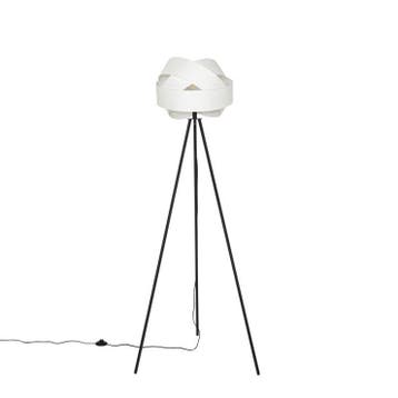 Qazqa vrijstaande moderne vloerlamp Cloth, Ophalen of Verzenden, Nieuw in verpakking, Verlichting