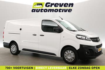 Opel Vivaro CDTI L3H1 | Airco | Cruise | 3 Zits | Trekhaak |, Euro 6, Wit, Nieuw, Lease