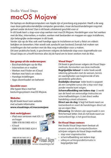MacOS Mojave 9789059054653 Studio Visual Steps, Boeken, Verzenden, Gelezen, Studio Visual Steps