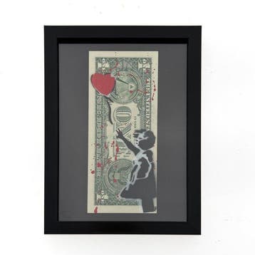 WhyCreationz (XX-XXI) - Girl with the Balloon (homage to, Antiek en Kunst