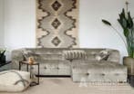 Loungebank Castricum - loungebanken - Creme, Nieuw, 150 cm of meer, Stof, 250 tot 300 cm