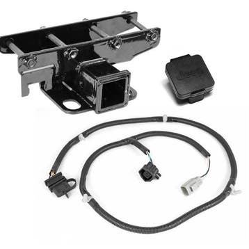 Rugged Ridge Receiver Hitch Kit Jeep Logo 07-18 Jeep, Ophalen of Verzenden, Nieuw