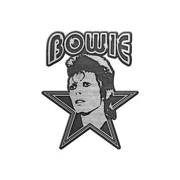 David Bowie - Aladdin Sane ijzeren pin officiële merchandise, Ophalen of Verzenden, Nieuw, Kleding