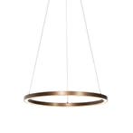 Hanglamp brons 60 cm incl. LED 3-staps dimbaar - Girello, Verzenden, Nieuw, Design