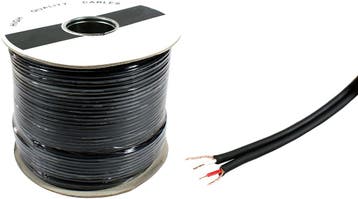 RCA kabel - 2 x 0,5mm - 100 meter op rol, Ophalen of Verzenden, Nieuw, Kabel of Snoer