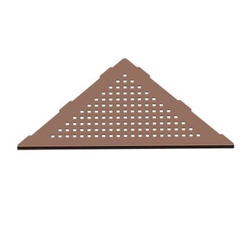 Square Corner hoekplanchet inbouw 30x25 cm copper, Verzenden, Nieuw
