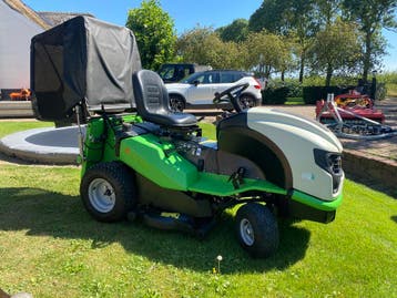 Etesia Hydro 100 MKEHH(btw maaier), Tuin en Terras, Zitmaaiers, Ophalen, Gebruikt, Etesia
