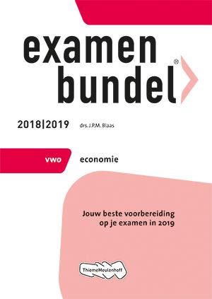Examenbundel vwo Economie 2018/2019 9789006429459, Boeken, Schoolboeken, Verzenden, Zo goed als nieuw