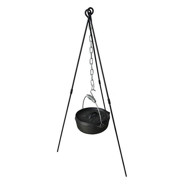 Kookstatief | Cast Iron | 68 x 68 x 131 cm (Kunststof), Tuin en Terras, Barbecue-accessoires, Nieuw, Verzenden
