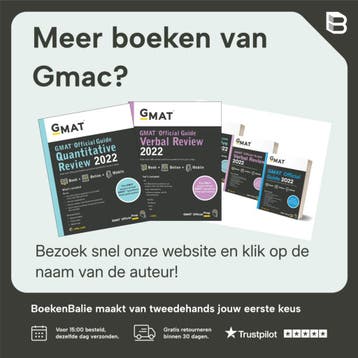 GMAT Official Guide 2022 - Gmac 9781119793762, Verzenden, Gelezen, Gmac