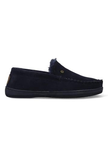 Warmbat Pantoffels Grizzly GRZ441045 Donker Blauw-44, Verzenden, Nieuw, Blauw