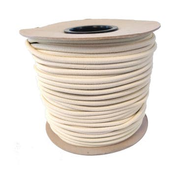 Elastisch Touw - zand - 8mm - elastiek per meter, Ophalen of Verzenden, Nieuw