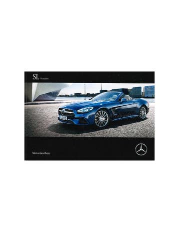 2016 MERCEDES BENZ SL KLASSE BROCHURE ENGELS, Nieuw, Author