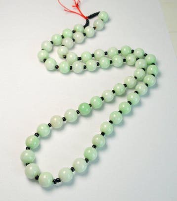 Jade - Aziatische Groene Jade - 155 g - Halsketting