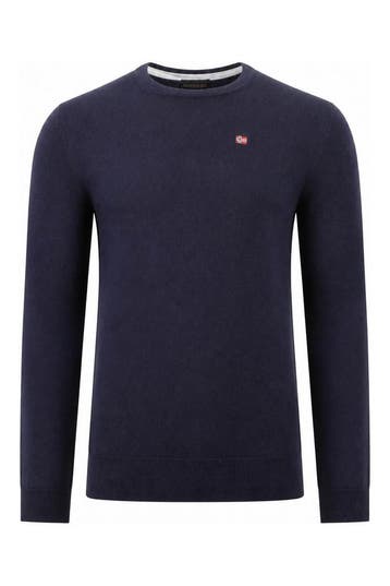 Napapijri Trui in maat M Blauw, Kleding | Heren, Truien en Vesten, Verzenden, Zo goed als nieuw, Blauw, Napapijri