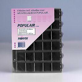 Importa POPULAIR Muntbladen schuifjes Albums oa2 euro € 2,00, Postzegels en Munten, Ophalen of Verzenden, Verzamelmap