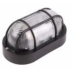 Benson Ovale buitenlamp - zwart kunststof - geribbeld gla..., Ophalen of Verzenden, Nieuw