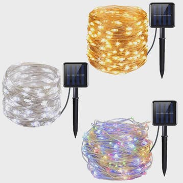 Solar LED Slinger Verlichting - Waterdicht & Sfeervol voor T, Verzenden, Nieuw