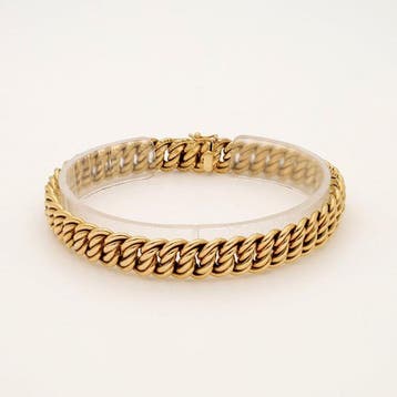 Armband - 18 karaat Geel goud, Sieraden, Tassen en Uiterlijk, Nieuw