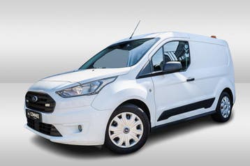 Ford Transit Connect 1.5 EcoBlue L1 Trend, Stof, Gebruikt, Zwart, Wit