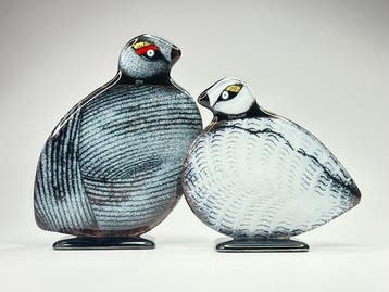Studio Habrat - Beeldje - Partridge Pair (2) - fusie