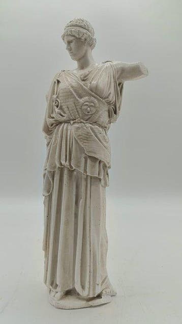 sculptuur, Statua di Atena Lemnia - 39 cm - marmerpoeder