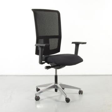 CS Airtop bureaustoel, zwart/mesh, opnieuw gestoffeerd, 4D, Ophalen of Verzenden, Nieuw in verpakking