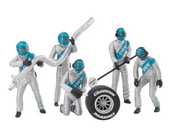 Schaal 1:32 Carrera Digital 20021133 Set of figures, mech..., Ophalen of Verzenden, Gebruikt, Carrera