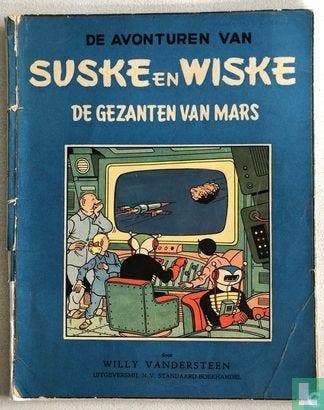Suske en Wiske - De gezanten van Mars - 1956, Eén stripboek, Verzenden, Gelezen, Vandersteen, Willy.
