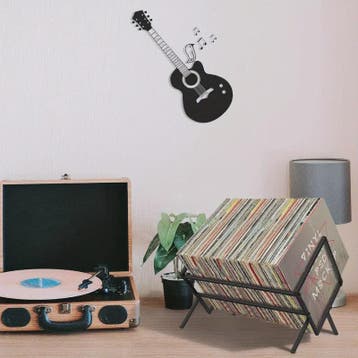 Stijlvol Platenrek voor 80 LP's - Metaal Vinyl Opbergrek, Huis en Inrichting, Verzenden, Nieuw