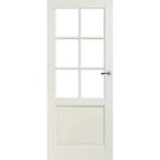 Cando binnendeur Leeds 83x231,5 (Wit, Opdek rechtsdraaiend), 80 tot 100 cm, 215 cm of meer, Binnendeur, Nieuw