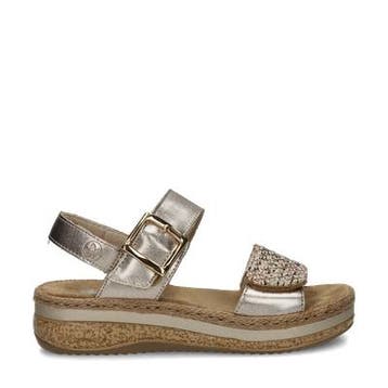 Rieker sandalen voor dames in het Rose goud, Overige kleuren, Verzenden, Nieuw, Sandalen of Muiltjes