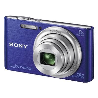 Sony DSC-W730 Digitale Compact Camera - Blauw (In doos), Audio, Tv en Foto, Fotocamera's Digitaal, Zo goed als nieuw, Verzenden
