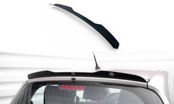 Spoiler Toyota Yaris T-Sport Maxton Glans Zwart, Ophalen of Verzenden, Nieuw