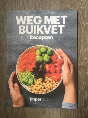 Weg met buikvet - Jasper Alblas 9789082395976, Boeken, Verzenden, Zo goed als nieuw, Jasper Alblas