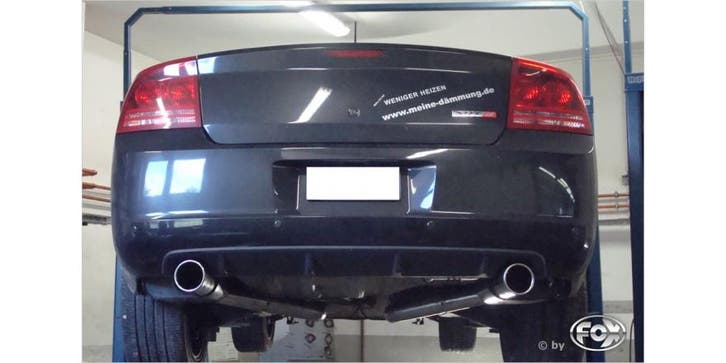 FOX Dodge Charger einddemper rechts/links - 1x100 type 17 re, Auto-onderdelen, Uitlaatsystemen, Nieuw, Verzenden