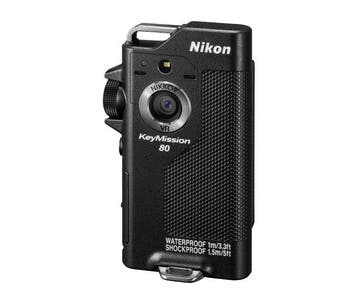 Nikon KeyMission 80 Draagbare Actie Camera - Zwart (Nieuw), Verzenden, Nieuw