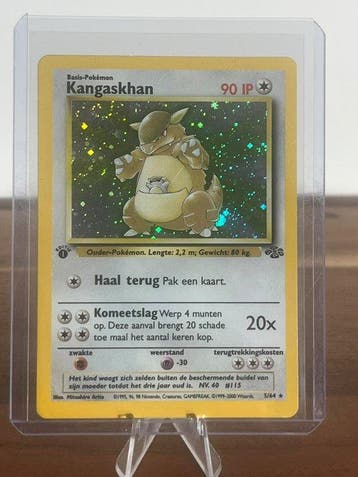 Pokémon - 1 Card - Kangaskhan 5/64 Foil, First edition -, Nieuw