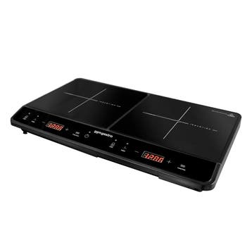 GGM Gastro | (2 stuks) Inductiekookplaat - 2-delig - |, Verzenden, Nieuw in verpakking, Fornuis, Frituur en Grillen