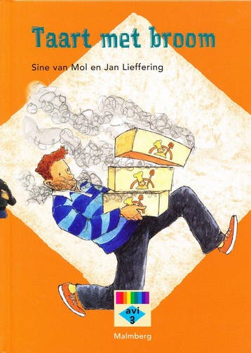 Leeskist ruit leesboekje Taart met broom, Verzenden, Nieuw