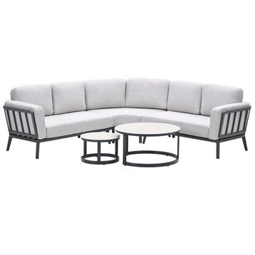 Garden Impressions Sentosa loungeset 5-delig hoekopstelling, Verzenden, Nieuw