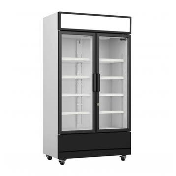 Koelkast 2 Glasdeuren 670L FCU-750, Nieuw in verpakking, Koelen en Vriezen