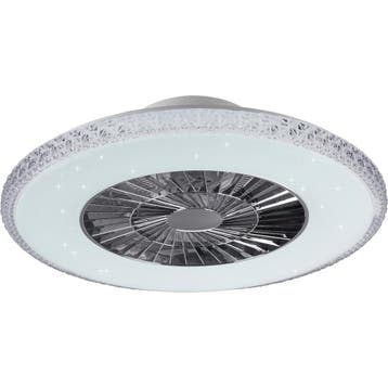 LED Plafondlamp met Ventilator - Plafondventilator - Trion, Ophalen of Verzenden, Nieuw, Kunststof